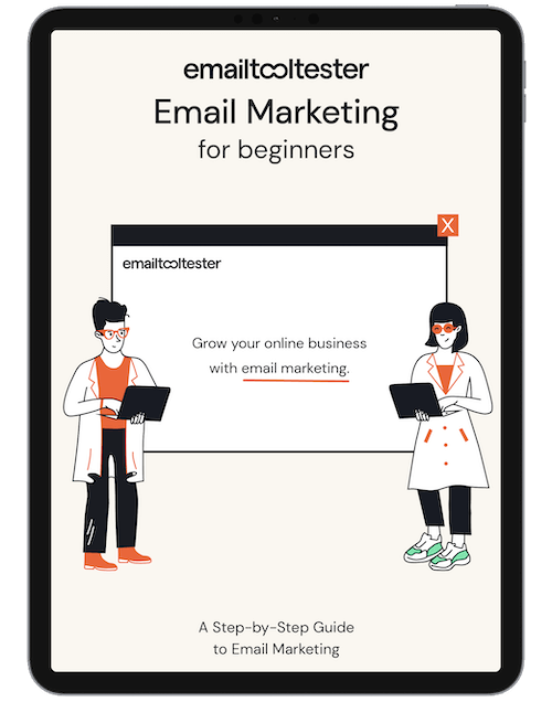 Ebook cover iPad EmailTooltester